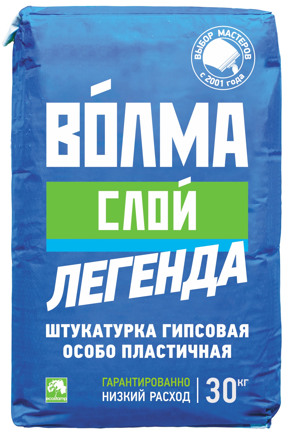 Штукатурка гипсовая ВОЛМА Слой 30 кг — цена в Липецке, купить в  интернет-магазине, характеристики и отзывы, фото